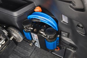 Toyota 4Runner Compressor Mount - Rear - DV8 Offroad - i-Force MAX - Micro Texture Black Powder Coat - `25-`26